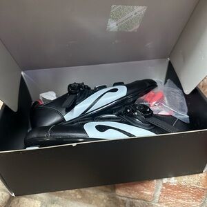 Peloton Black and Gray Cycling Shoes